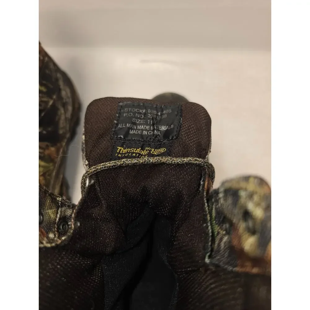RedHead Thinsulate Ultra Hunting Boots Camo Waterproof Men's 11W Insulated